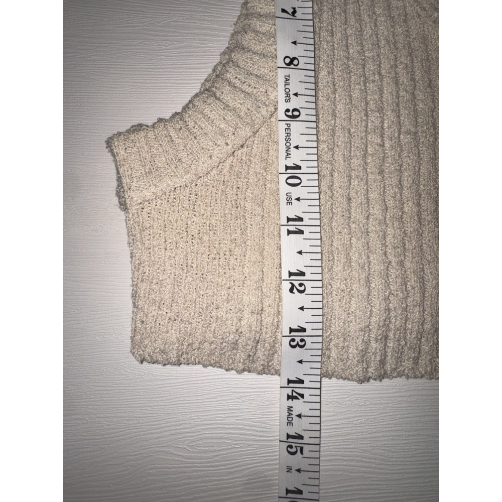 Free People Cropped Sweater Vest Women’s XS Boho Coastal Knit Button Indie - Picture 7 of 7